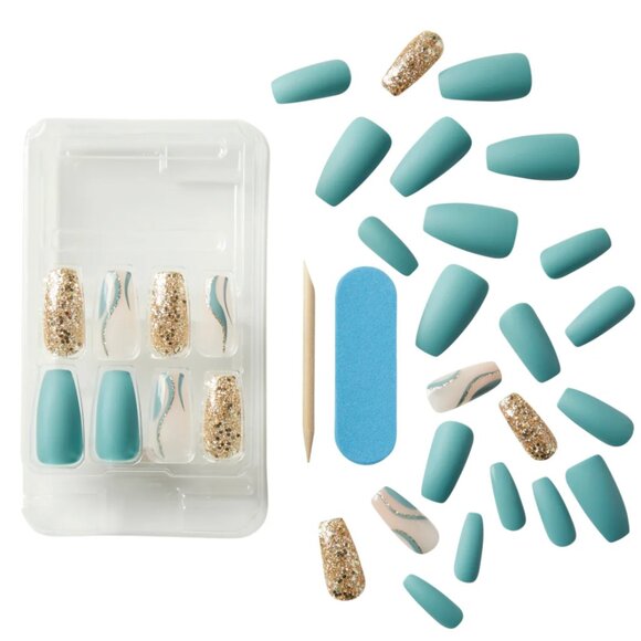 KISS Voguish Fantasy Long Length Nails - Sunny Days - Picture 4 of 9